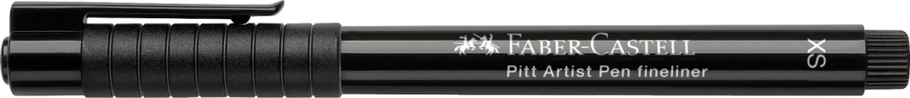 Pitt artist pen xs negru faber-castell [4]