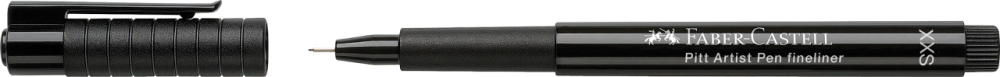 Pitt artist pen xxs 0.05mm negru faber-castell [2]