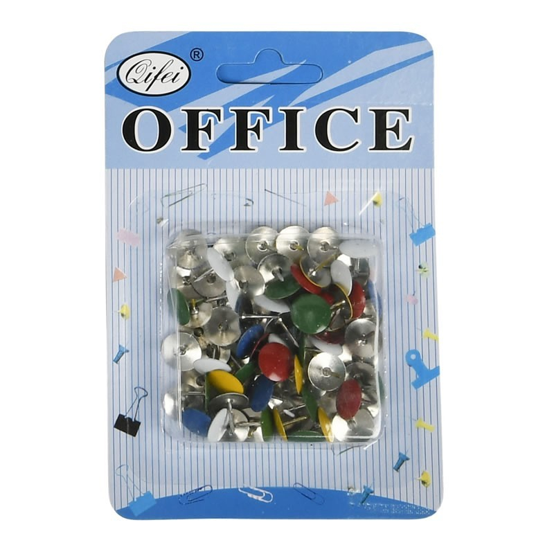 Piuneze (pioneze) Office Cover 5020, 10mm, diverse culori, blister 80 buc [1]