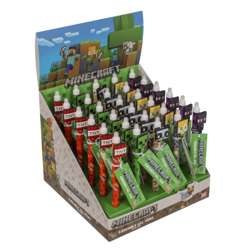 Pix cerneala termosensibila Out of the blue, 0.5mm, Minecraft, cu stergere, 29/2640 / 37323 [2]