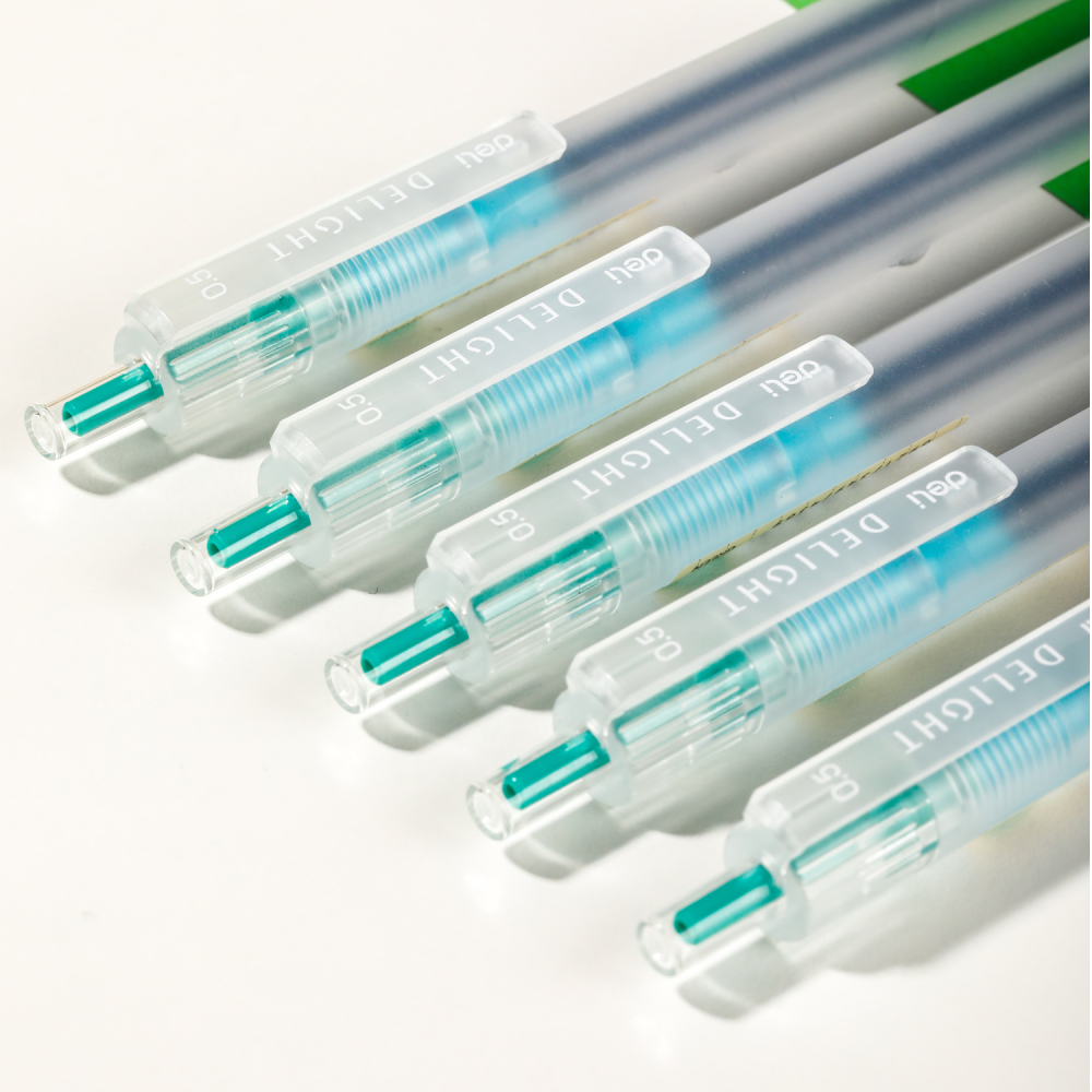 Pix cu gel cu mecanism 0.5mm verde delight deli [5]
