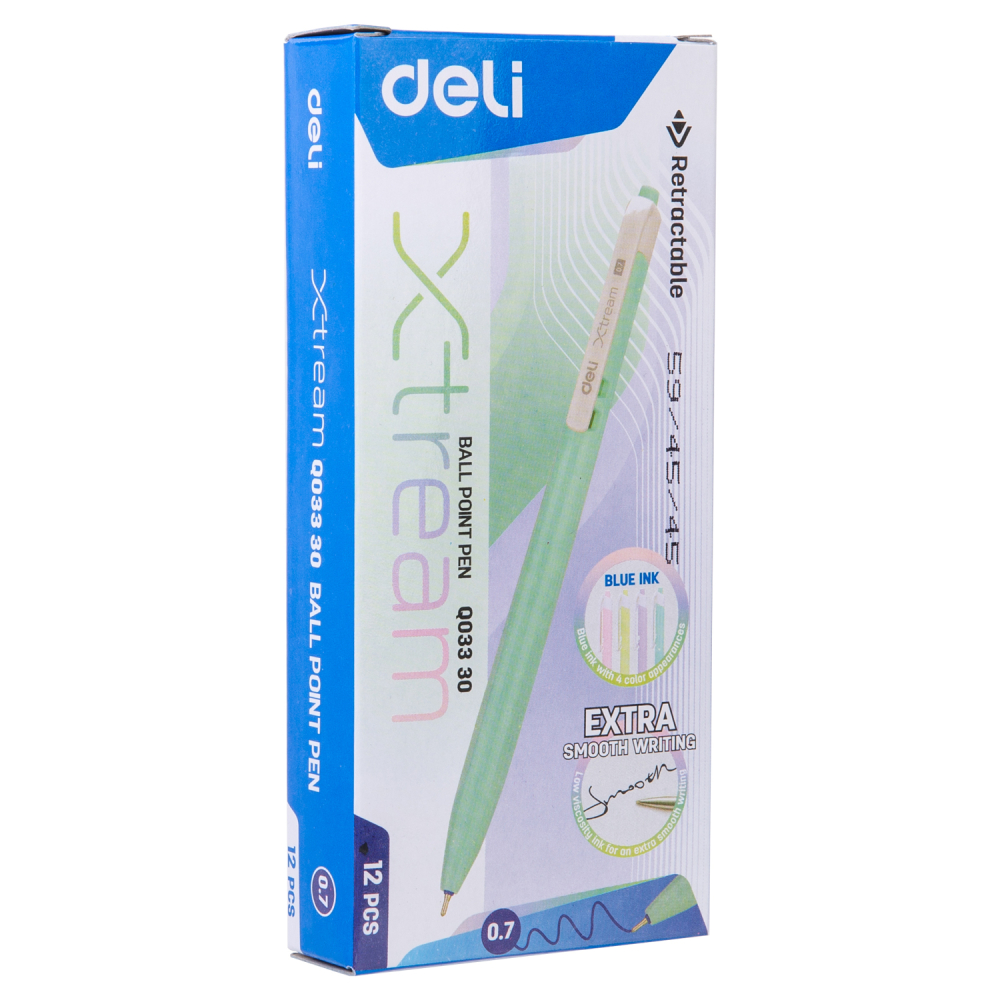Pix cu mecanism 0.7mm corp pastel albastru deli [4]