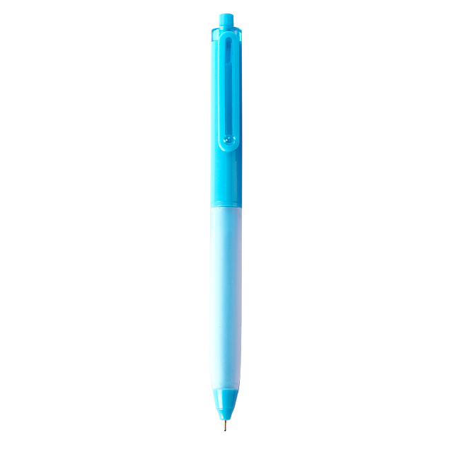 Pix cu mecanism 0.7mm corp pastel albastru softgrip deli [3]