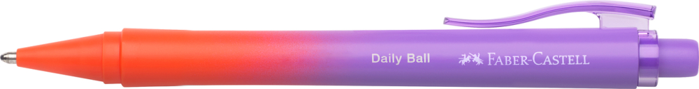 Pix cu mecanism albastru xb flow daily violet-portocaliu faber-castell [2]