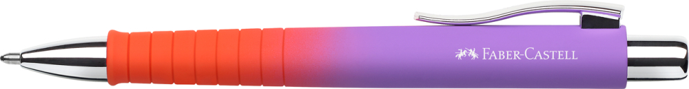 Pix cu mecanism flow violet-portocaliu poly ball xb faber-castell [2]