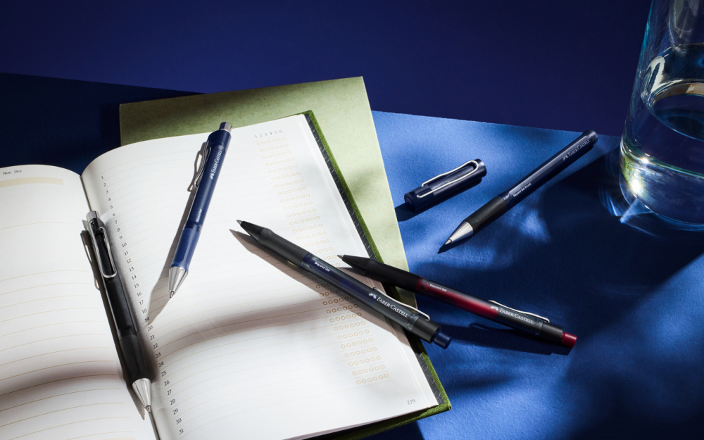 Pix cu mecanism m beyond albastru faber-castell [3]