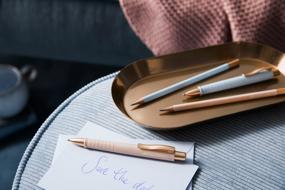 Pix cu mecanism rose-auriu poly ball xb urban faber-castell [3]