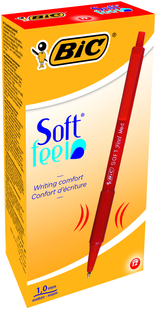 Pix cu mecanism rosu soft feel bic [3]