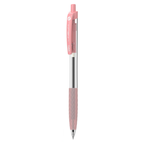 Pix cu mecanism si grip 0,7mm albastru lineum deli [4]