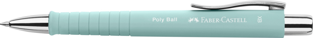 Pix cu mecanism si grip bleu caraibe poly ball faber-castell [2]