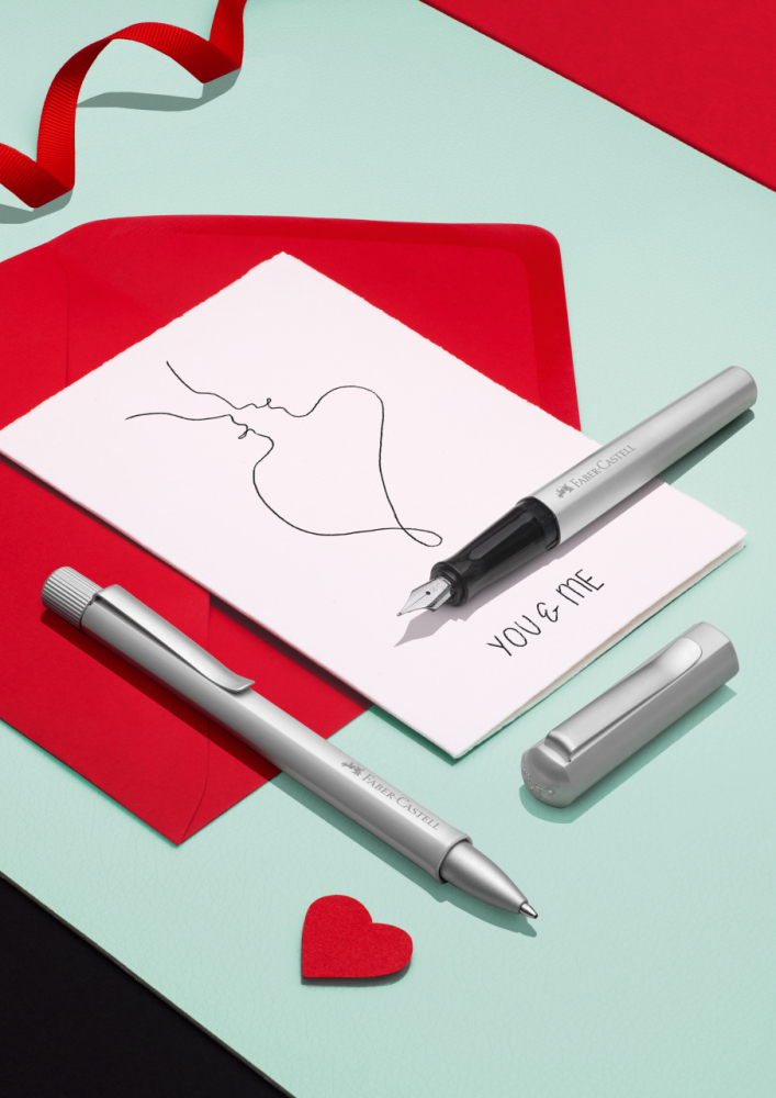Pix hexo argintiu mat faber-castell [3]