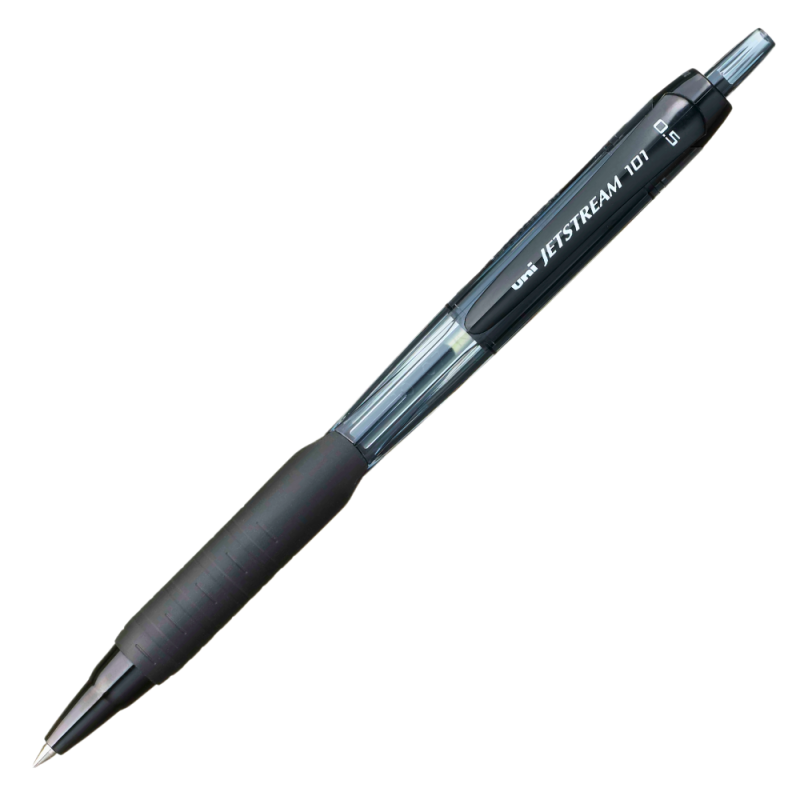 Pix Jetstream Uni-ball SXN-101, 0.7mm, set 5 buc, cu mecanism, corp in culoarea scrisului, grip cauciucat [7]