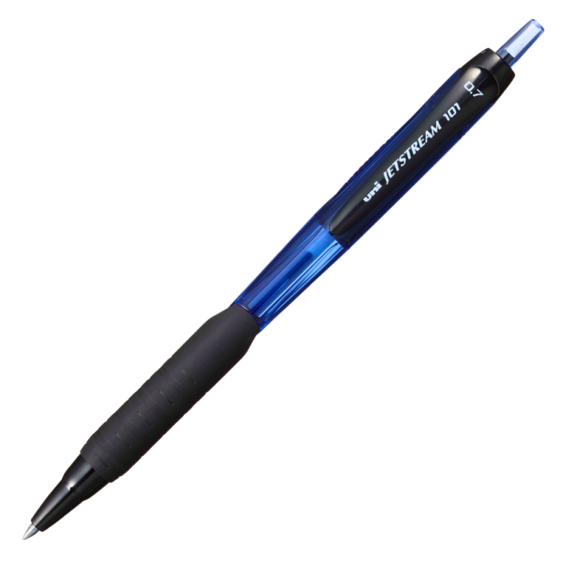 Pix Jetstream Uni-ball SXN-101, 0.7mm, set 5 buc, cu mecanism, corp in culoarea scrisului, grip cauciucat [5]