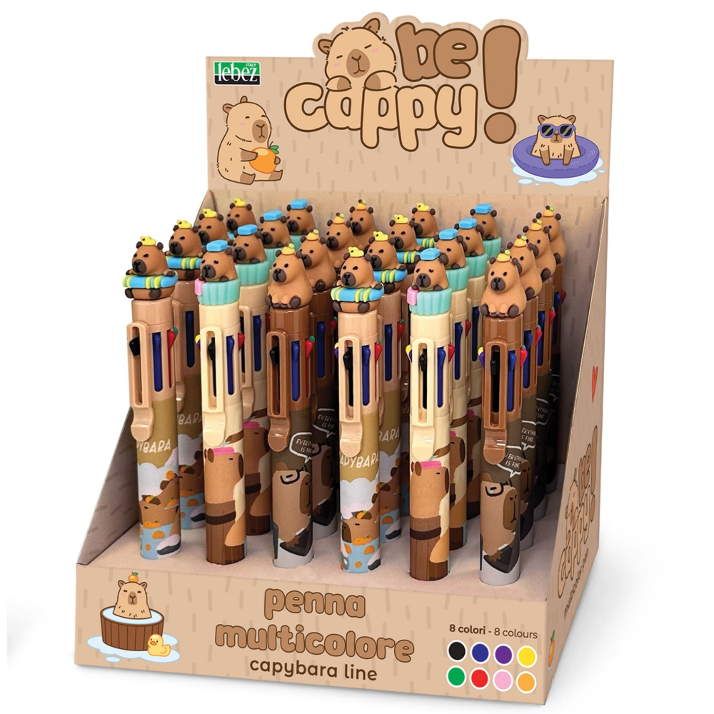 Pix multicolor 8 culori in 1 Be Cappy, 3 modele  varsta 3 ani+,6 ani+,8 ani+ [1]