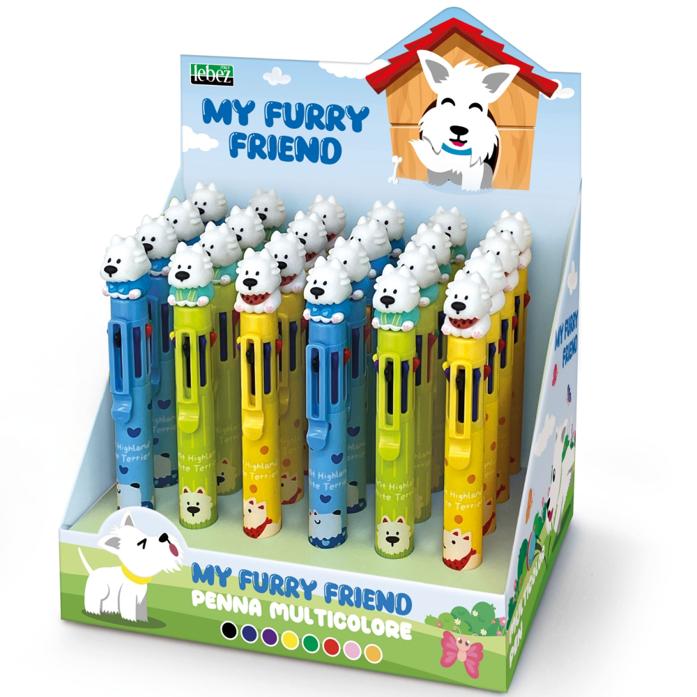 Pix multicolor 8 culori in 1 My Furry Friend, 3 modele  varsta 3 ani+,6 ani+,8 ani+ [1]