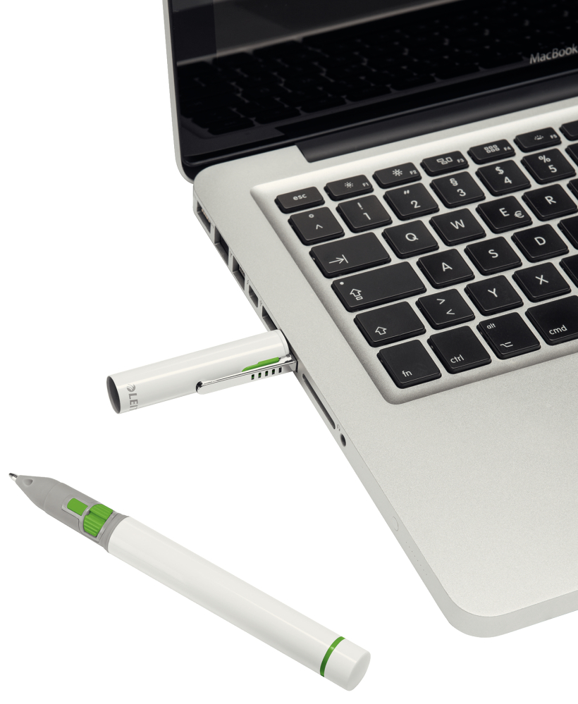 Pix stylus 2 in 1 pro presenter 2 alb leitz [3]