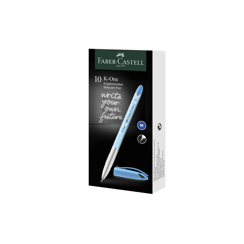 Pix unica folosinta 0.7mm albastru k1 faber-castell [3]