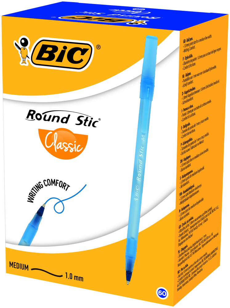 Pix unica folosinta albastru round stic bic [3]
