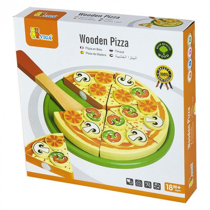Pizza feliabila din lemn [2]