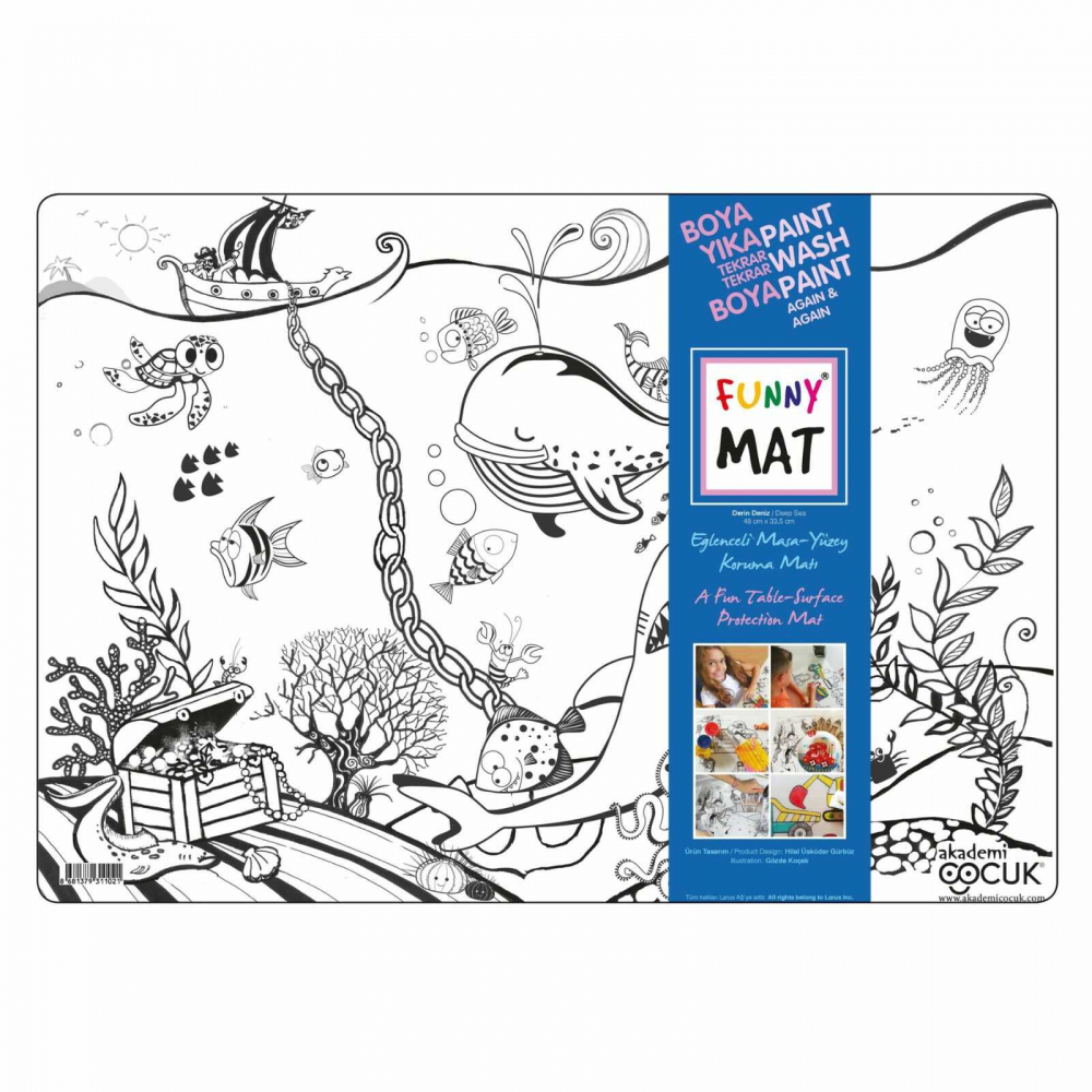 Desene de Colorat, Fise de Colorat si Planse - Deep Sea [1]