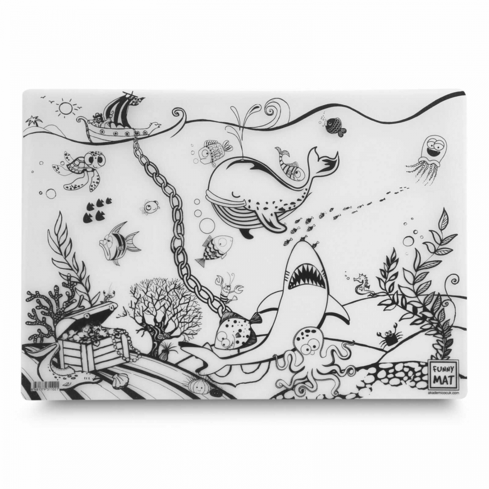 Desene de Colorat, Fise de Colorat si Planse - Deep Sea [2]