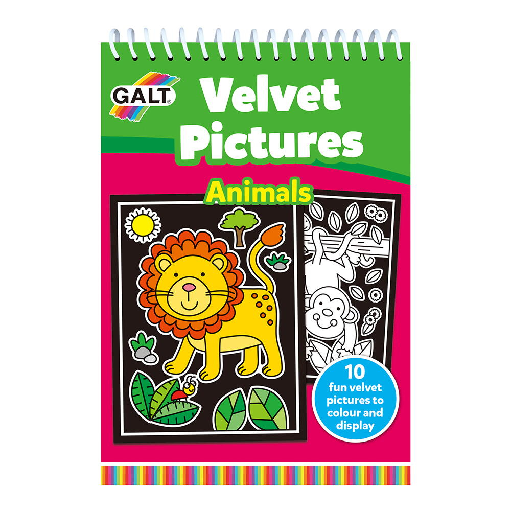 Planse din catifea pentru colorat - Animalute [3]