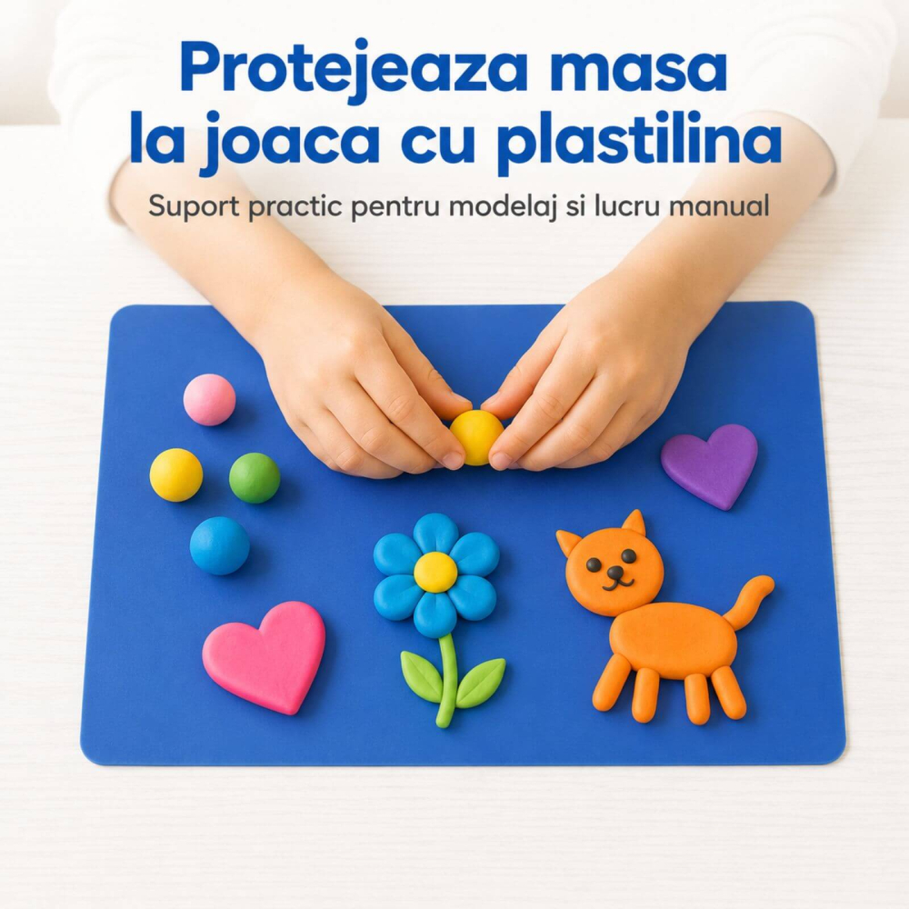 Plansa pentru modelat plastilina, A4, Planseta modelaj [2]