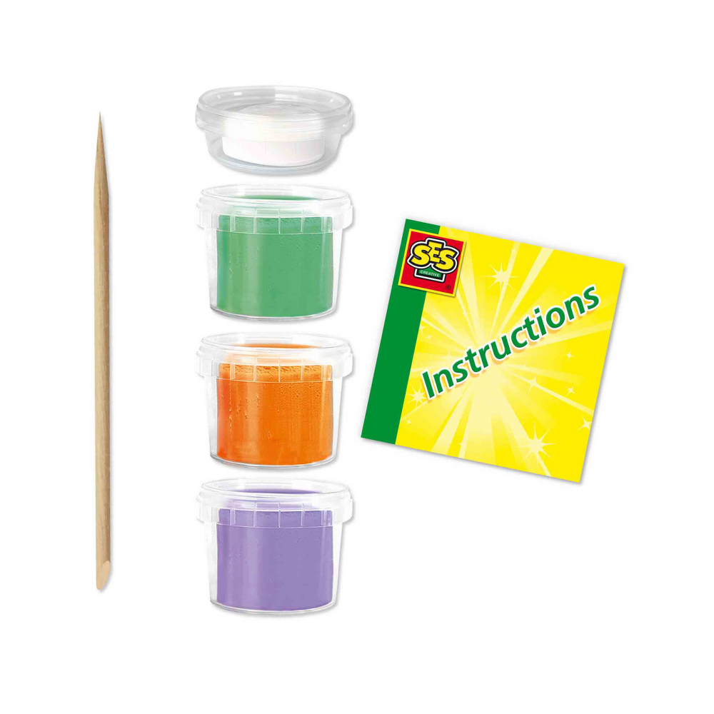 Plastilina colorata vegana FunDo - Dinozauri (3 x 90 gr - 1 x 40 gr), copii varsta 3 ani+,6 ani+ [2]