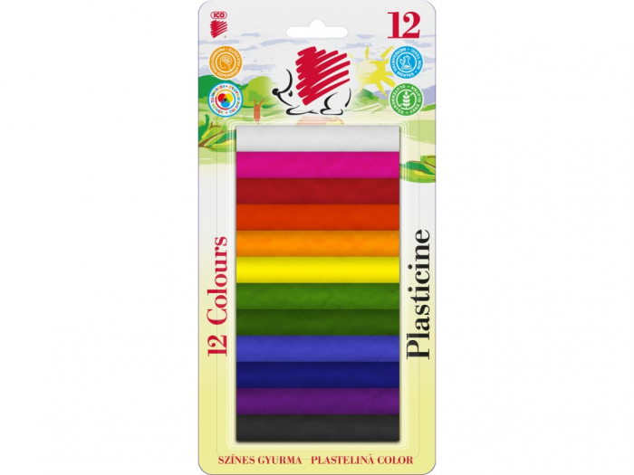Plastilina Ico Arici 12 culori/blister [1]