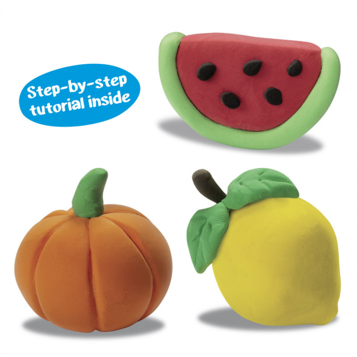 Plastilina inteligenta Carioca Modelight DiY - dovleac [2]