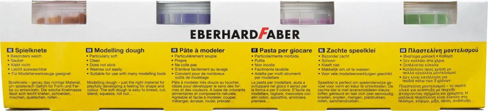 Plastilina modelaj 4culori speciale x 140g eberhard faber [2]