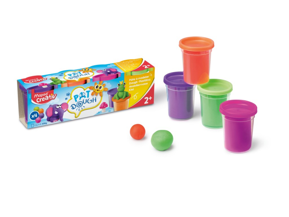 Plastilină Pat'Dough Fancy 4 culori [2]