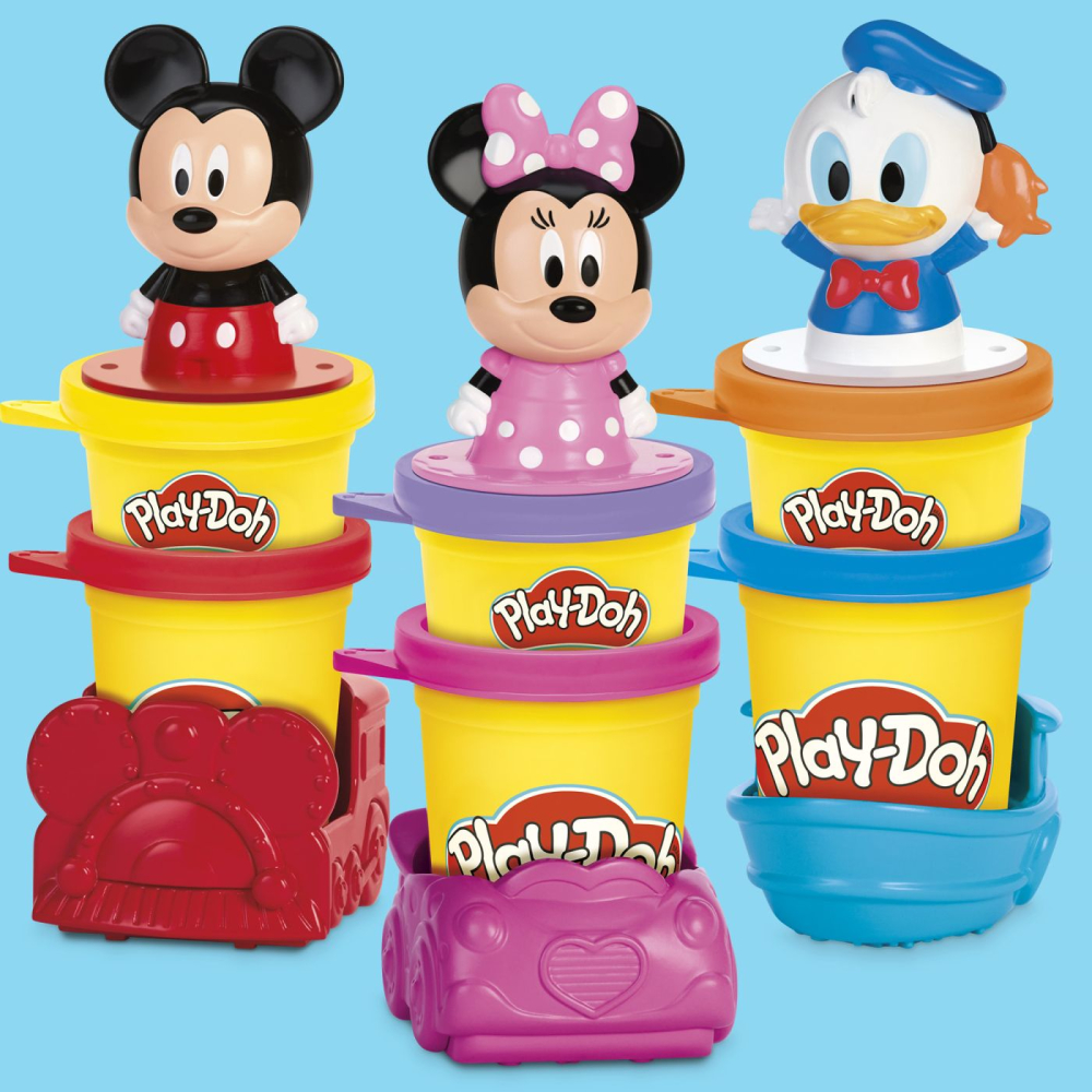 Play doh disney jr clubul lui mickey mouse set stampileaza si pleaca megapack copii 2 ani - 7 ani [7]