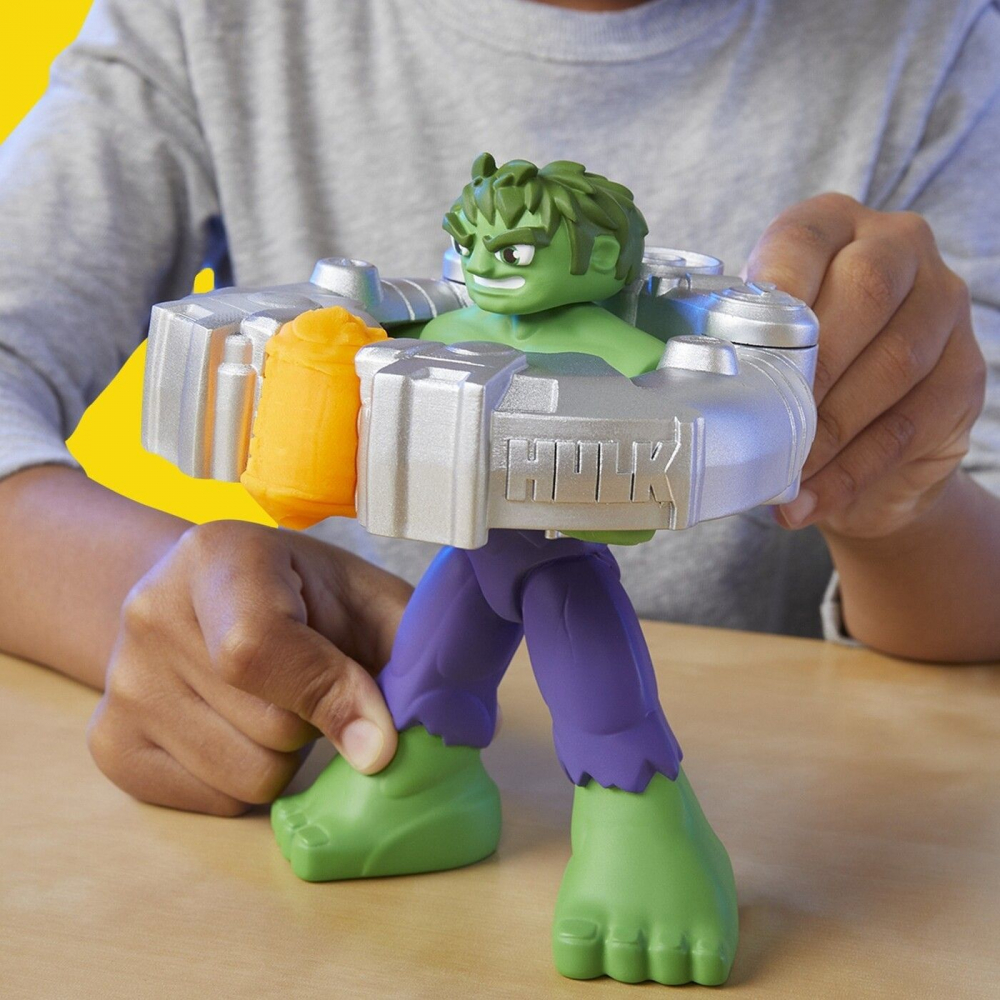 Play doh marvel set hulk loveste si zdrobeste, varsta de la 4 ani la 7 ani [5]