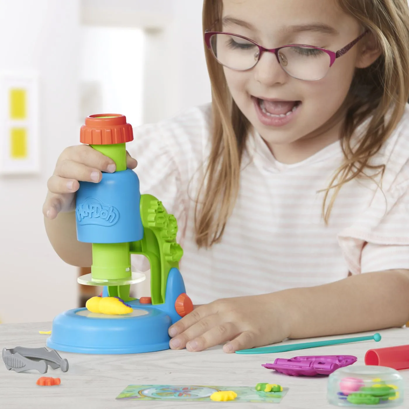   play doh microscop electronic, copii varsta 3 ani pana la 7 ani [5]