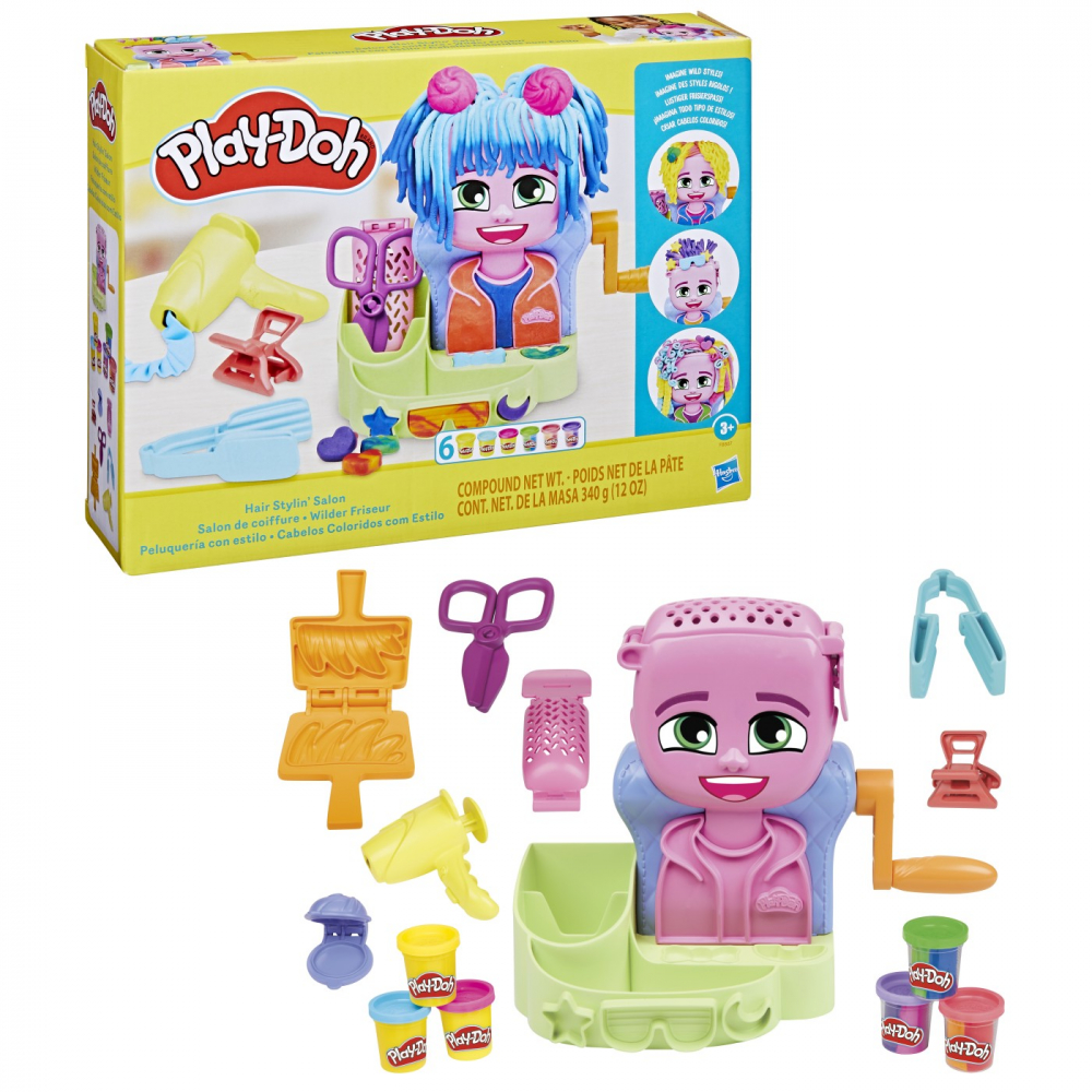 Play-doh salon de coafura, varsta de la 3 ani la 7 ani [5]