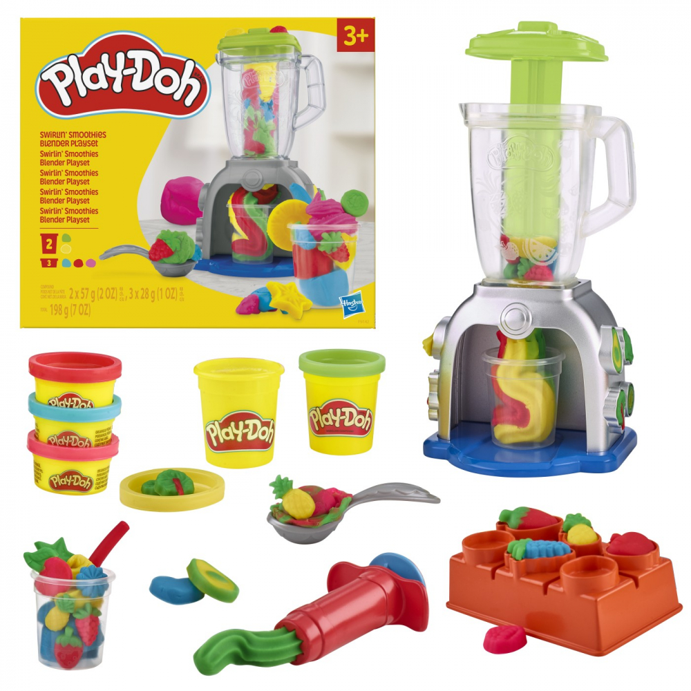 Play-doh set blender pentru smoothie, varsta de la 3 ani la 6 ani [5]