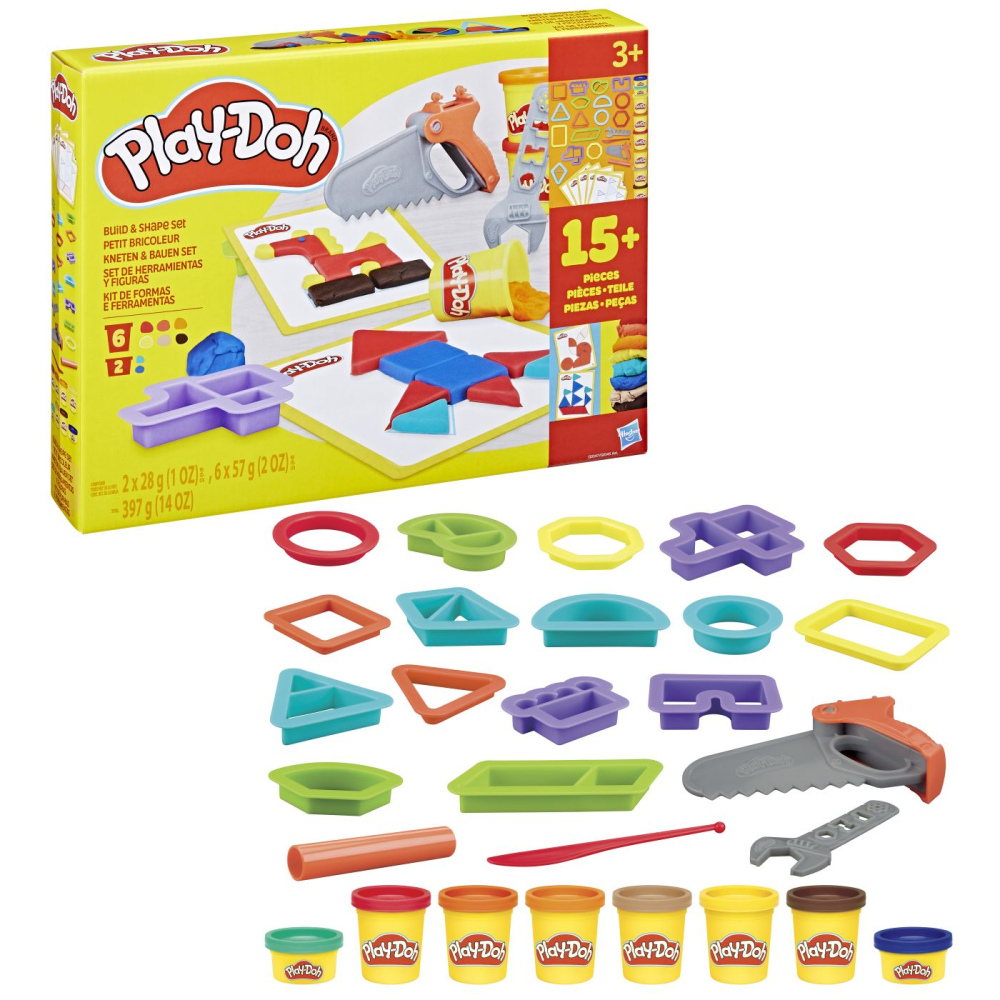 Play doh set de joaca constructie si modelare copii varsta 3 ani - 8 ani [3]