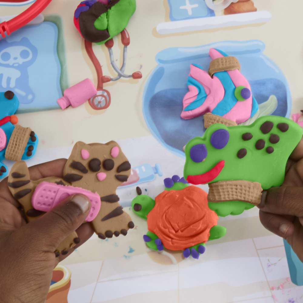 Play doh set de joaca ingrijire veterinara copii varsta 3 ani - 8 ani [8]