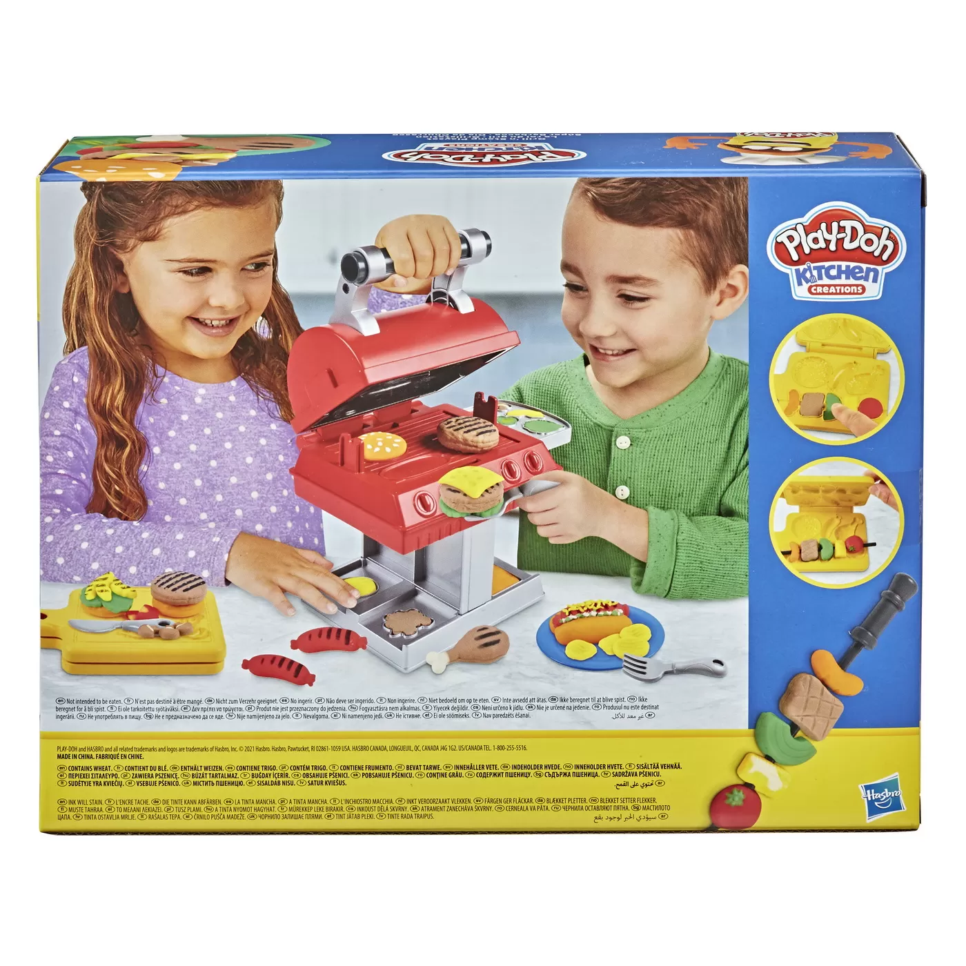 Gratar cu forme si stampile, Set Plastilina cu Accesorii si Forme Modelaj Play-Doh, varsta de la 3 ani la 12 ani [6]