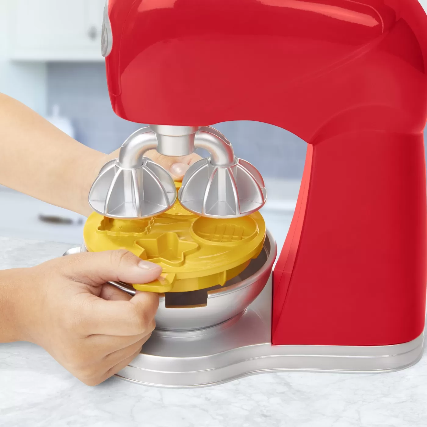 Mixer, Set Plastilina si Forme Modelatoare Play-Doh, varsta de la 3 ani la 7 ani [9]