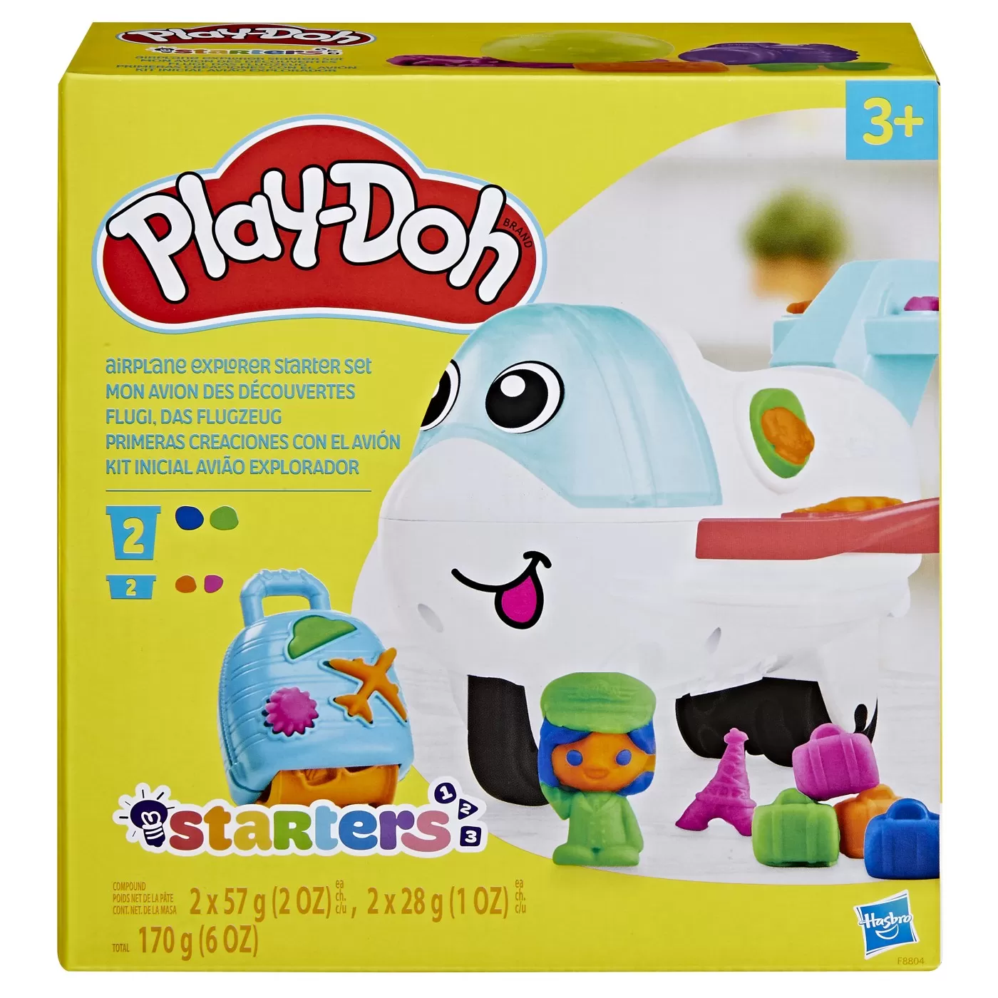 Plastilina Play-Doh Starters, Calatoreste cu avionul, varsta de la 3 ani la 7 ani [6]