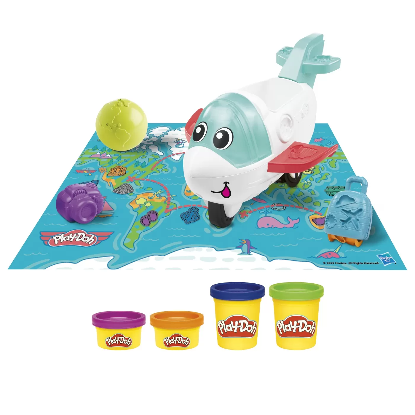 Plastilina Play-Doh Starters, Calatoreste cu avionul, varsta de la 3 ani la 7 ani [2]