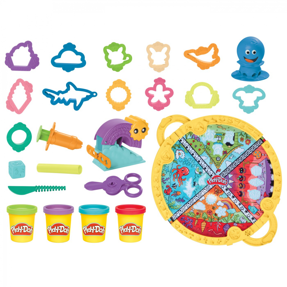 Play doh starters covoras de joaca pliabil, varsta de la 3 ani la 6 ani [2]