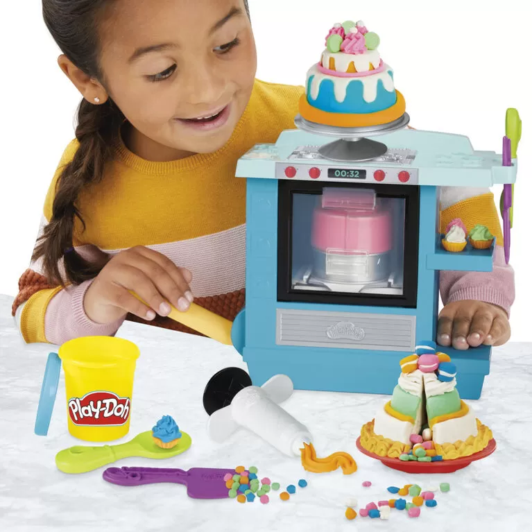 Cuportul pentru Prajituri, Set Plastilina si Forme Modelaj Play-Doh, varsta de la 3 ani la 7 ani [3]