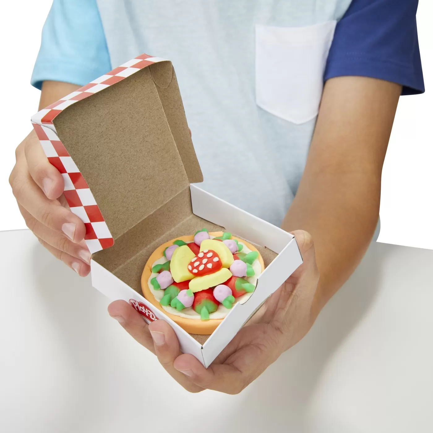 Cuptor pentru Pizza, Set Plastilina si Forme Modelaj Play-Doh, varsta de la 3 ani la 7 ani [4]