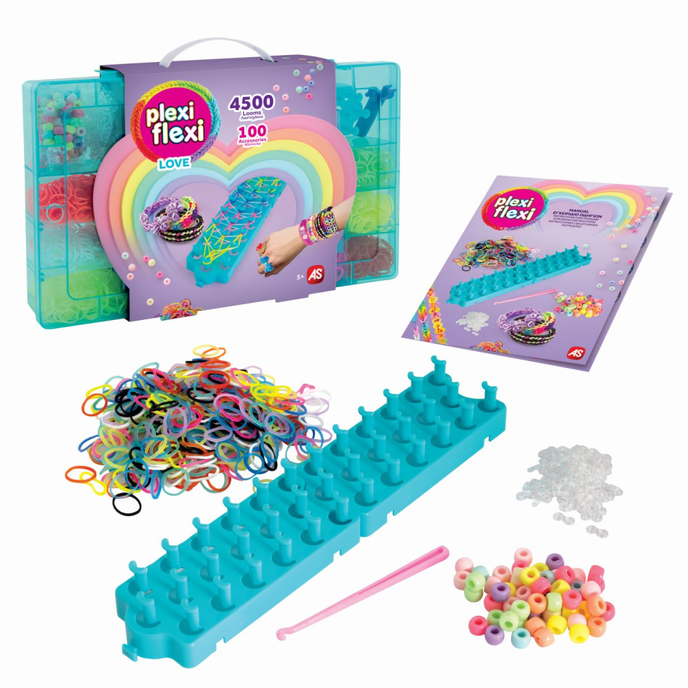 Plexi flexi love cutie mare 4500 elastice 100 accesorii [8]