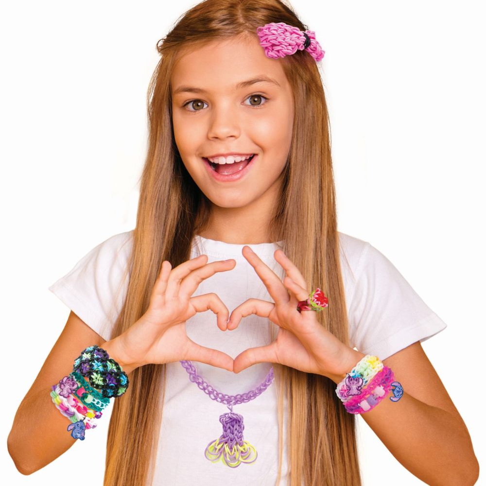 Plexi flexi stitch cutie mare 4500 elastice 100 accesorii [3]