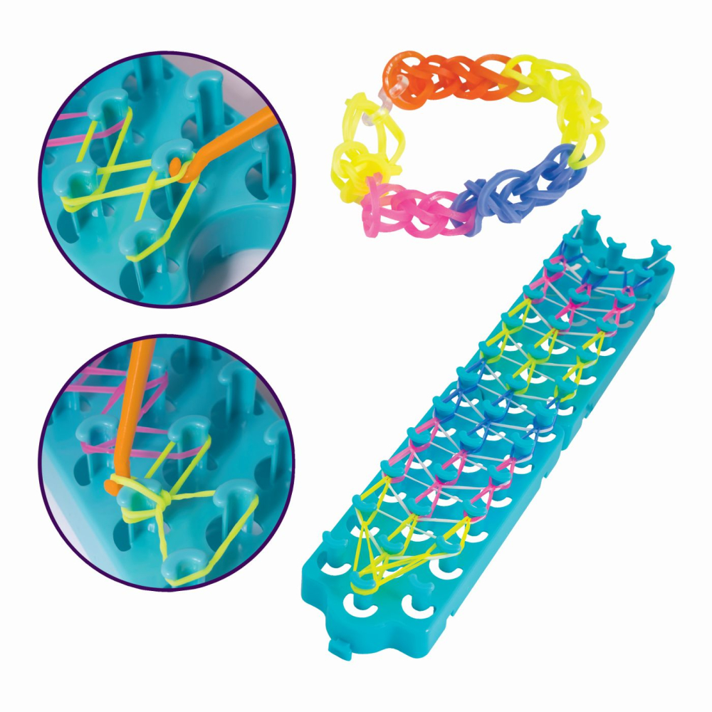 Plexi flexi stitch cutie mare 4500 elastice 100 accesorii [6]