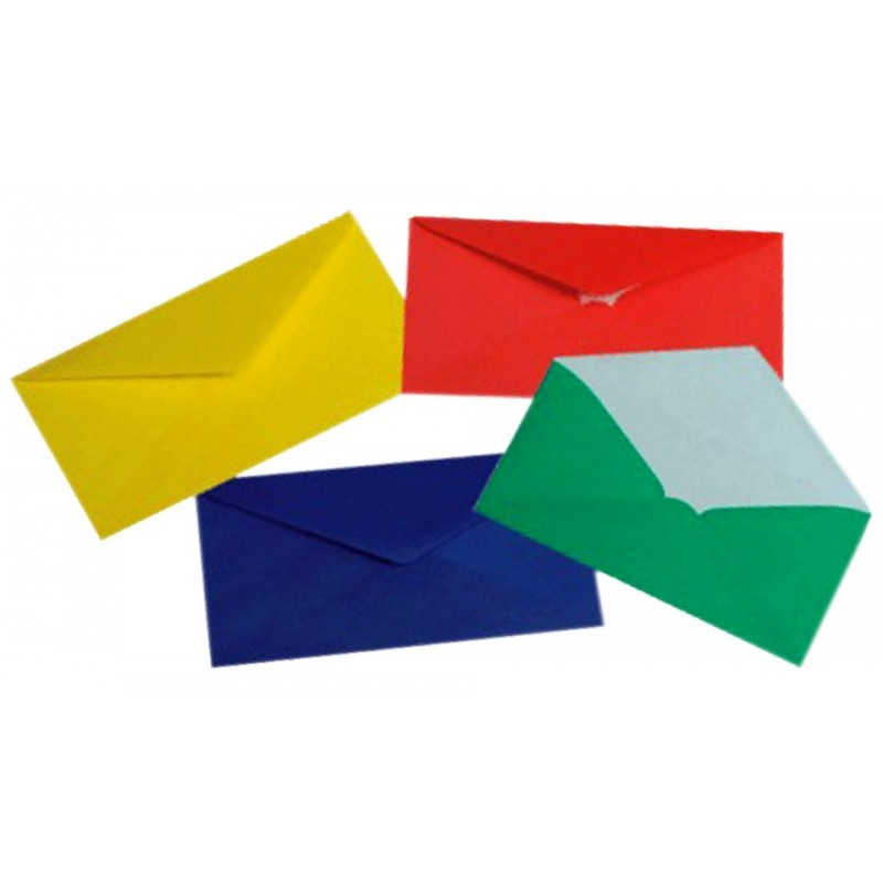 Plic color DL GPV, galben, 80g/mp, 110x220mm, gumat, set 25 buc [2]